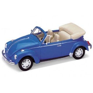 Welly 327 4459   VW Käfer Cabrio, hellblau und weiß, 1:24: 