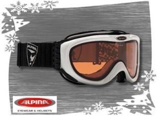 Alpina Skibrille Challenge weiss