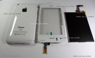TACTIL iPhone 3GS Digitalizador PANTALLA Cristal Marco tapa lcd Ecran