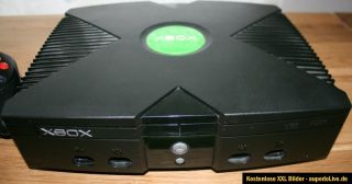 Microsoft Xbox inkl 6 Spiele und 4 Controller guter Zustand 100