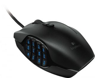 Logitech G600 MMO Gaming Mouse schwarz 910 002865 Lasermaus 8.200 dpi