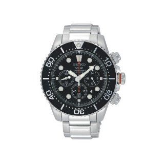Seiko Herren Armbanduhr XL Diver Analog Edelstahl SSC015P1 