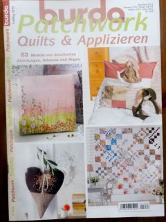 burda Patchwork Quilts & Applizieren, Frühling 2012, NEU