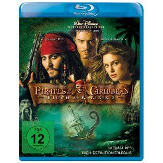 Fluch der Karibik 2   Pirates of the Caribbean 2 Discs Blu ray 