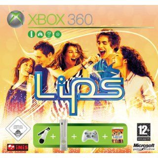 Xbox 360 Arcade LIPS Bundle (Xbox 360): Games