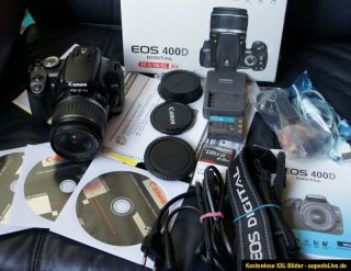 Canon EOS 400D Digitalkamera(Kit mit EF S II 18 55mm Objektiv) gut