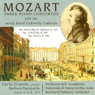 Mozart Klavierkonzerte KV 449 / 488 / 365 Musik