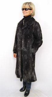S172 Persianer Swakara Mantel Pelz Pelzmantel Persian lamb fur coat