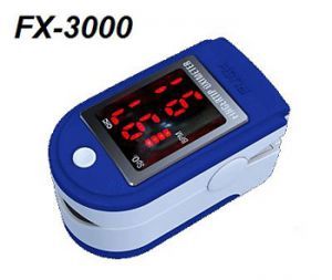 FX 3000 Puls Oxymeter Pulsoximeter Pulsoxymeter Blau Tüv Neu Blau