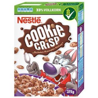 Nestlé Cookie Crisp, 6er Pack (6 x 375 g Packung) 