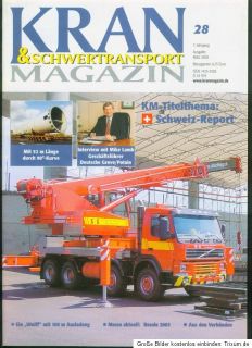 Kran + Schwertransport Magazin Heavy Transport   Iveco MAN Mercedes