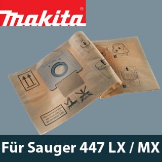 MAKITA P 70203 Filtersack für Sauger 447 LX MX 626434 Filterbeutel