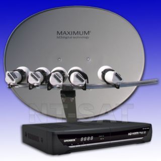 Maximum T 85 Multifocus Antenne + Receiver Openbox S6