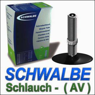 Schwalbe Schlauch 23 25/451 AV7B NR.7A  AV 20x 0.90 1.00 schwarz