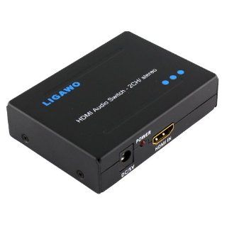 Ligawo ® HDMI Decoder   trennt das Audiosignal aus HDMI in 2.1