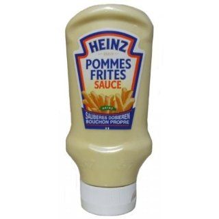 Heinz Pommes Frites Sauce Kopfsteher 500ml Lebensmittel