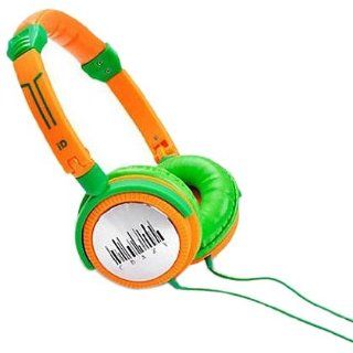 iDance Crazy 401 Kopfhörer mit 44mm Treiber grün/orangevon iDance