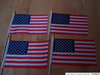 Fähnchen USA Vereinigte Staaten von Amerika Flagge Fahne Stabflagge