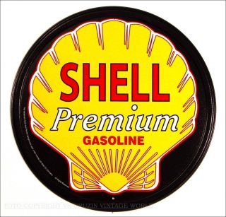 Shell Premium Gasolin Schild *456