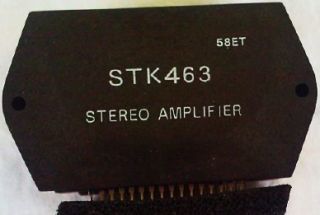 STK Baustein STK 463 Hybrid   IC / STEREO AMPLIFIER ** Neuware