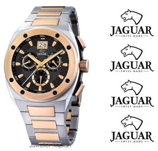 Jaguar J622 3 Herrenuhr Chronograph Edelstahl Herren Uhr Neu UVP 450