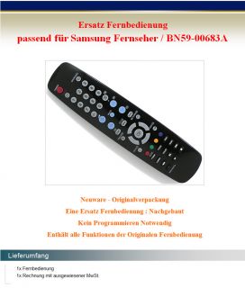 Fernbedienung Samsung BN59 00683A LCD TV Remote Control
