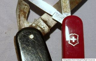 Konvolut alter Taschenmesser Jagdmesser Hirschfänger original