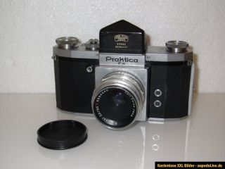 PRAKTICA FX mit CARL ZEISS OBJEKTIV 3,5/50 alte Kamera Sammlerstück