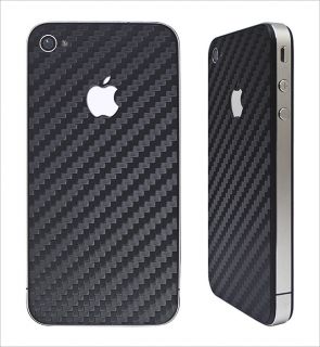 iPhone 4 Skin Carbon Case Tasche Hülle Cover + Folie