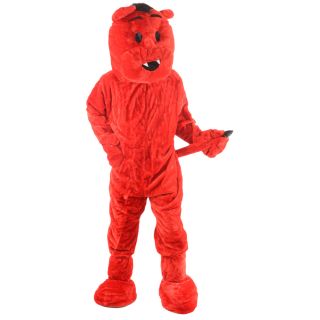 Riesiger Roter Teufel Verkleidung Karneval Fasching Halloween