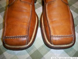 Belmondo Herren Leder Schuhe Schnürschuhe Größe 10,5 / 45 braun