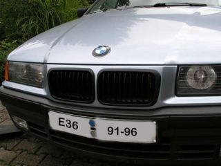 BMW E36 3er 1991 1996 NIEREN GRILL SADOW LINE SCHWARZ M3 LOOK