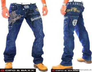 Cipo&Baxx eXTrEm C 687 SEXY USED bLUe Club JEANS 29 36