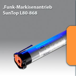 elero Funk Markisen Antrieb SunTop L80 868 mit mechatronischer