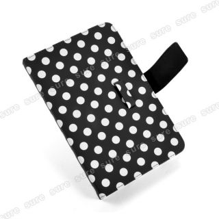 schwarz Tasche Case Cover Hülle f. 7 Zoll ePad aPad Netbook Android