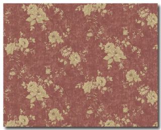 Satin leichter Glanz Tapeten Floral Landhaus (2.81 Euro pro m²