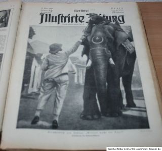Berliner Illustrierte Sammlung Konvolut 1930 Jahressammlung Zeitung