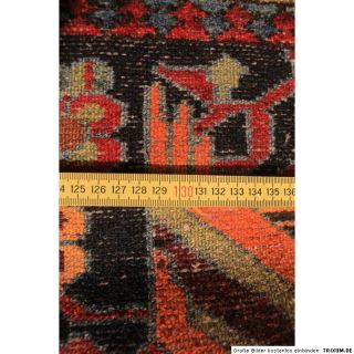Antik Handgeknüpfter Perser Palast Teppich Bachtiar Iran Tappeto Rug