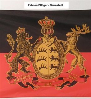 Fahne KÖNIGREICH WÜRTTEMBERG Flagge 90x150 Fahnen