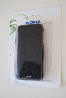 Original Nokia CP 501 Handy Schutz Huelle Case Tasche E7 00 black Neu