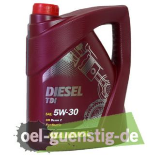 5W 30 Diesel TDI Motoröl/ Öl/ 3,60€/L für VW 505 01/ 50501