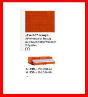 IKEA TYLÖSAND NEU Sofa Bezug orange 501.066.069