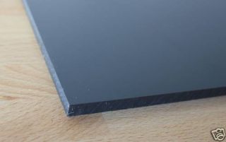 Hart PVC Kunststoffplatte dunkelgrau 245x495x12mm