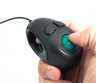 Finger Hand Held Mouse Maus 4D USB Trackball Computer