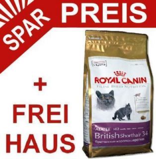 10 kg Royal Canin Feline British Shorthair 34   Katzenfutter für