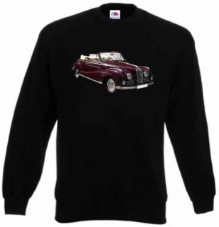 Pullover Sweatshirt Motiv BMW 502 Baur Cabrio weinrot