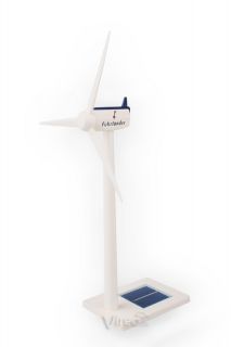 Solar Windgenerator Fuhrländer FL1000+ Windrad Modell Deko Präsent
