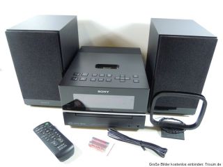 Sony CMT BX20I Kompaktanlage CD /MP3 Player, UKW /MW Tuner Apple iPod