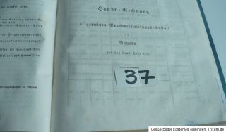 Bayern 1843 Regierungsblatt Königreich Bayern ca. 600 Seiten
