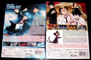 DVD Ao no Blue Exorcist Vol. 1   25 End + CD + OVA Kuros Trip Away